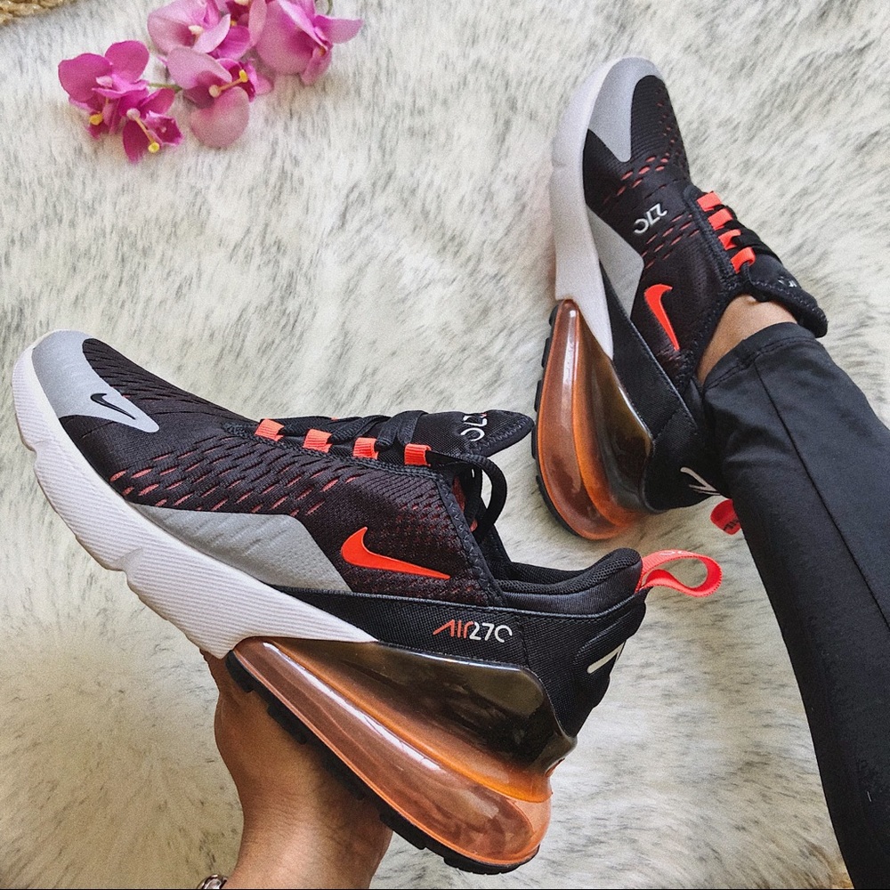 ‼️sold‼️Rare Nike Air Max 270 Black 6.5Y/8W - Picture 6 of 8
